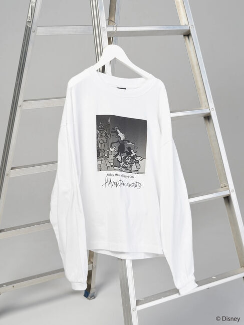  「ART長袖Tシャツ/Disney」|Tシャツ・カットソー|