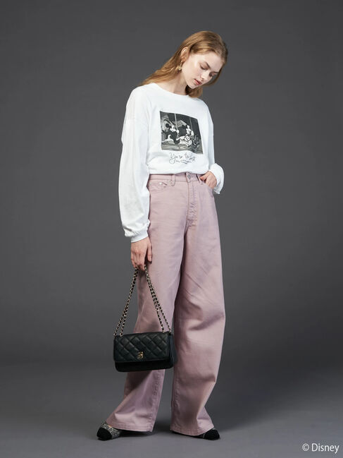  「ART長袖Tシャツ/Disney」|Tシャツ・カットソー|