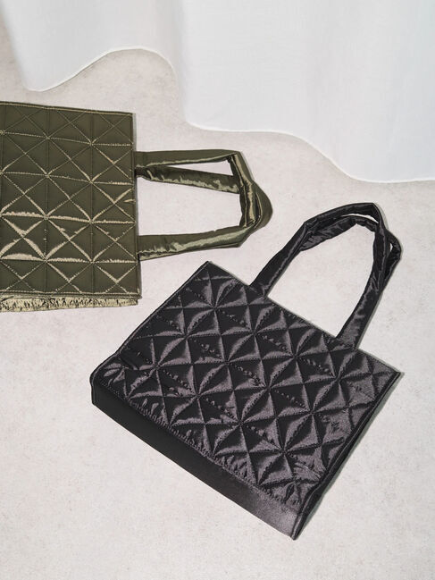  「パテッドトートバッグ」|ハンドバッグ|