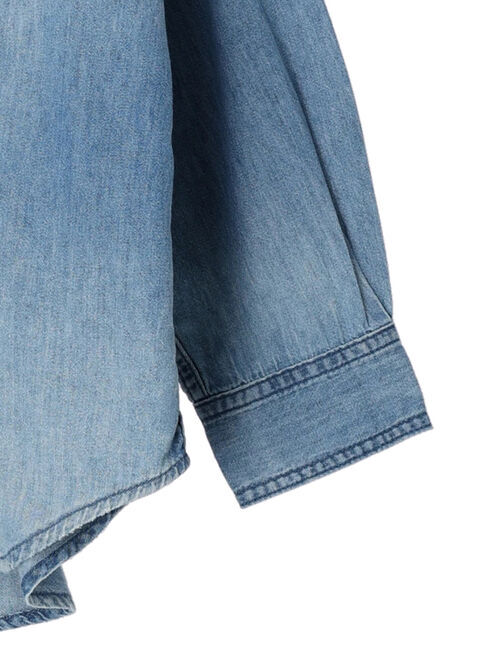  「Wポケットデニムシャツ」|シャツ・ブラウス|