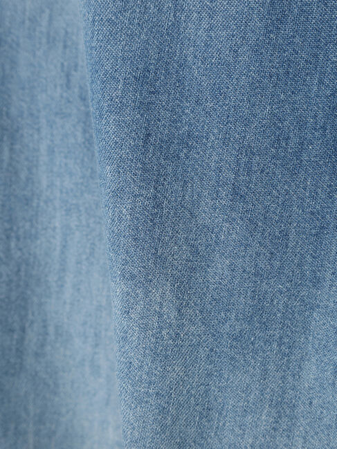  「Wポケットデニムシャツ」|シャツ・ブラウス|