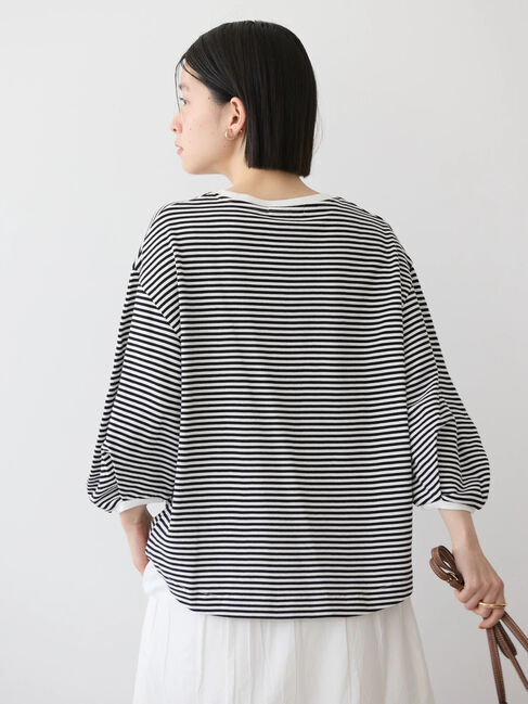 AMERICAN HOLIC「UVカット7分袖タックプルオーバー」|Tシャツ・カットソー|