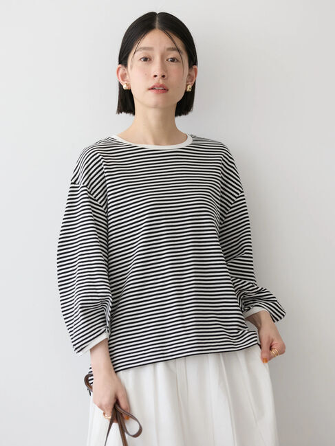 AMERICAN HOLIC「UVカット7分袖タックプルオーバー」|Tシャツ・カットソー|