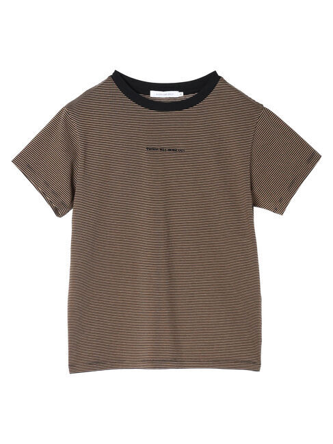 AMERICAN HOLIC「刺繍ロゴボーダープルオーバー」|Tシャツ・カットソー|