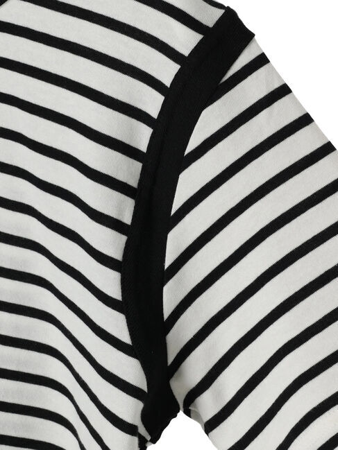 AMERICAN HOLIC「バイカラーボーダーカットプルオーバー」|Tシャツ・カットソー|