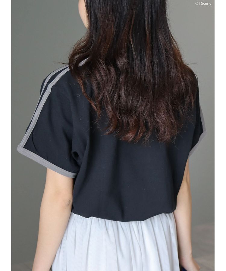 AMERICAN HOLIC「ラインTシャツ Black/Disney」|Tシャツ・カットソー|