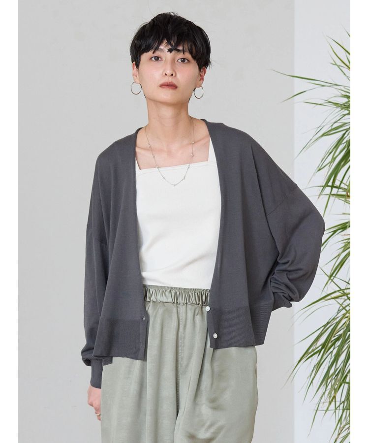 AMERICAN HOLIC「UVカットショートニットカーディガン」|カーディガン|