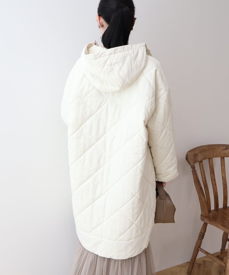 AMERICAN HOLIC「軽ポカフーディーキルティングコート」|その他|