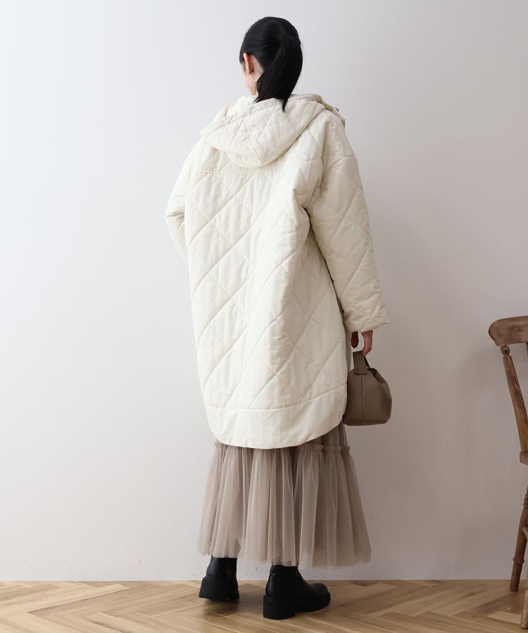 AMERICAN HOLIC「軽ポカフーディーキルティングコート」|その他|