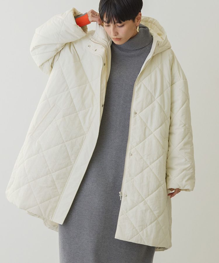 AMERICAN HOLIC「軽ポカフーディーキルティングコート」|その他|