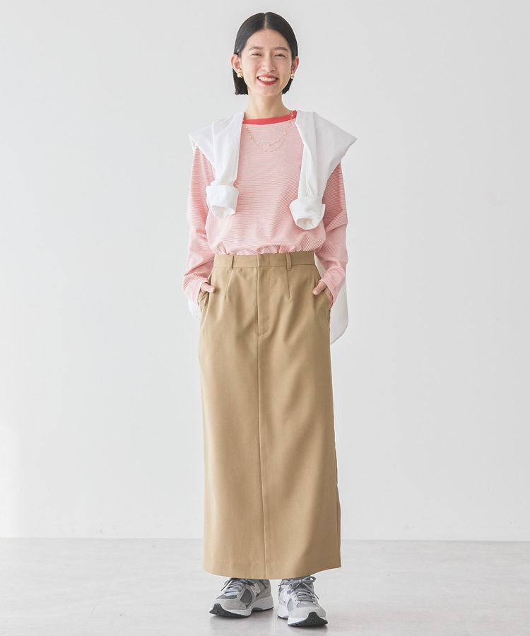 AMERICAN HOLIC「イージーケアスリットタイトスカート」|タイト|