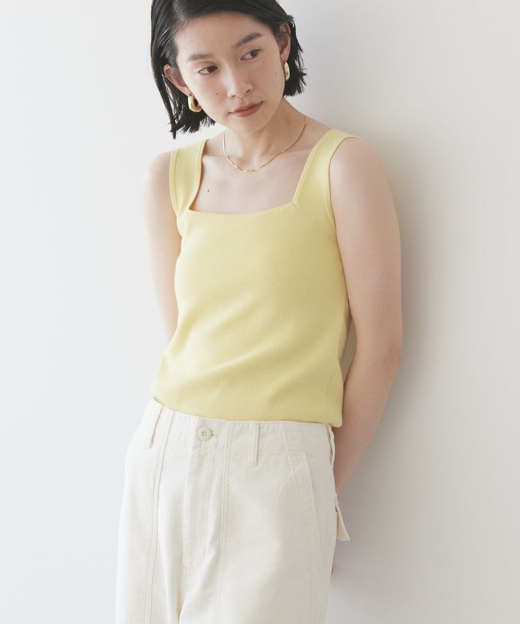 AMERICAN HOLIC「総針スクエアタンクトップ」|インナー|