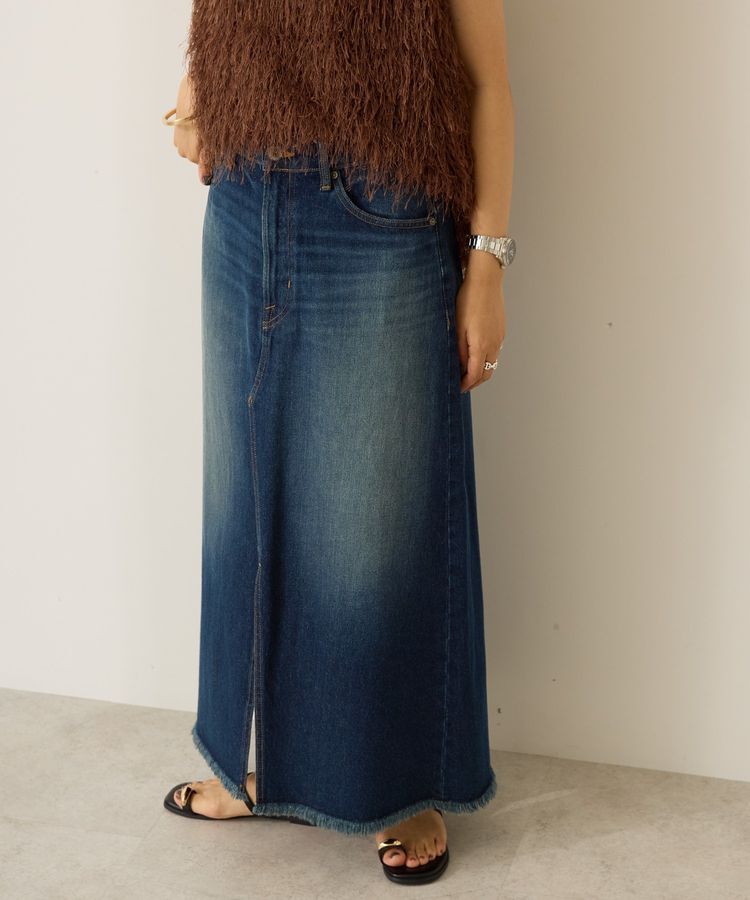 AMERICAN HOLIC「デニムAラインスカート」|スカート|