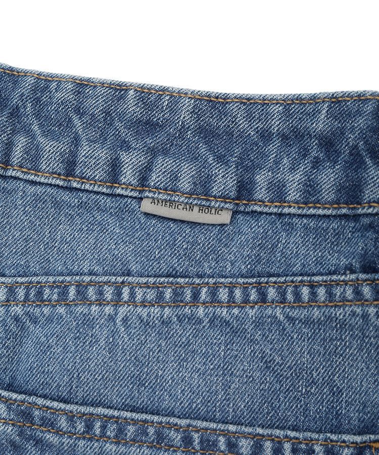 AMERICAN HOLIC「デニムAラインスカート」|スカート|