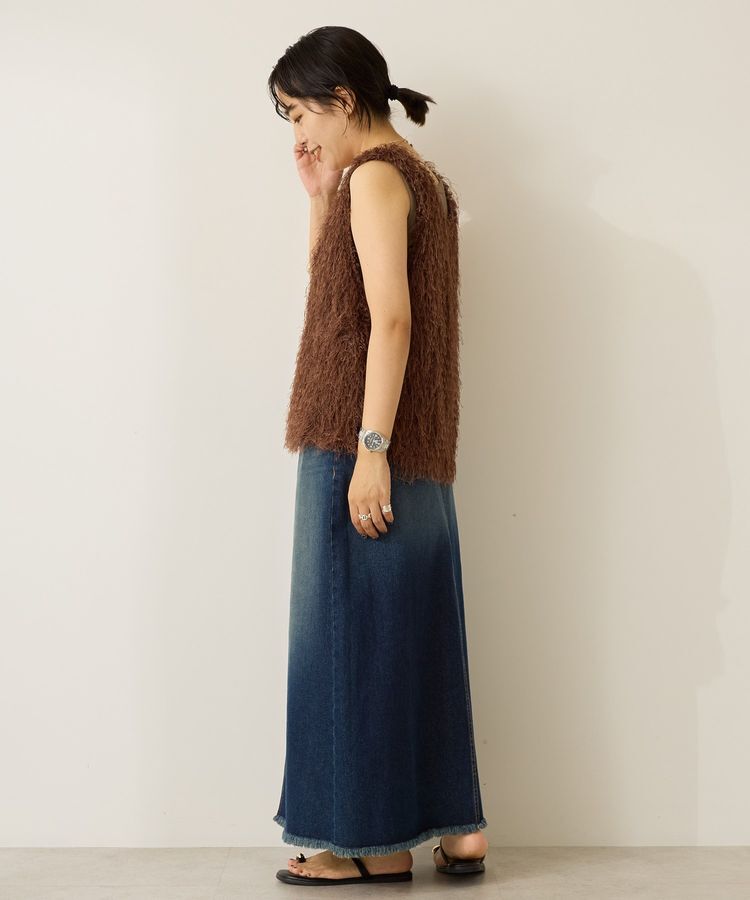 AMERICAN HOLIC「デニムAラインスカート」|スカート|