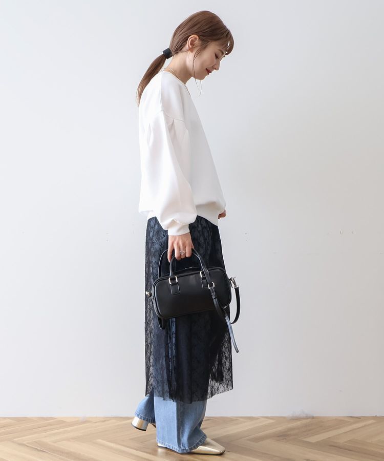 AMERICAN HOLIC「袖タックポンチプルオーバー」|スウェット・ジャージ|