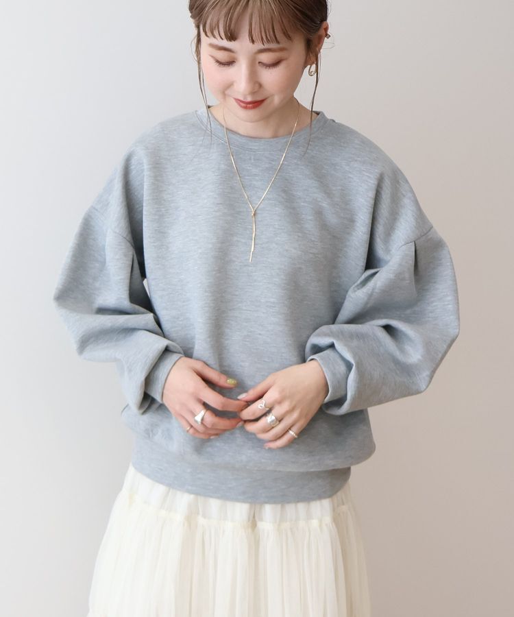 AMERICAN HOLIC「袖タックポンチプルオーバー」|スウェット・ジャージ|