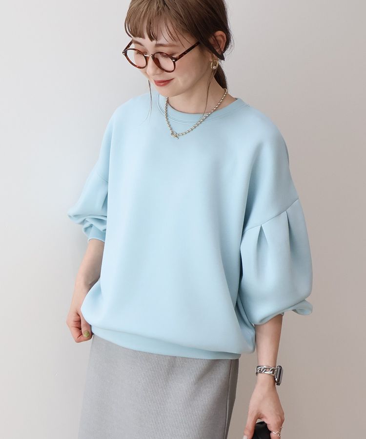 AMERICAN HOLIC「袖タックポンチプルオーバー」|スウェット・ジャージ|