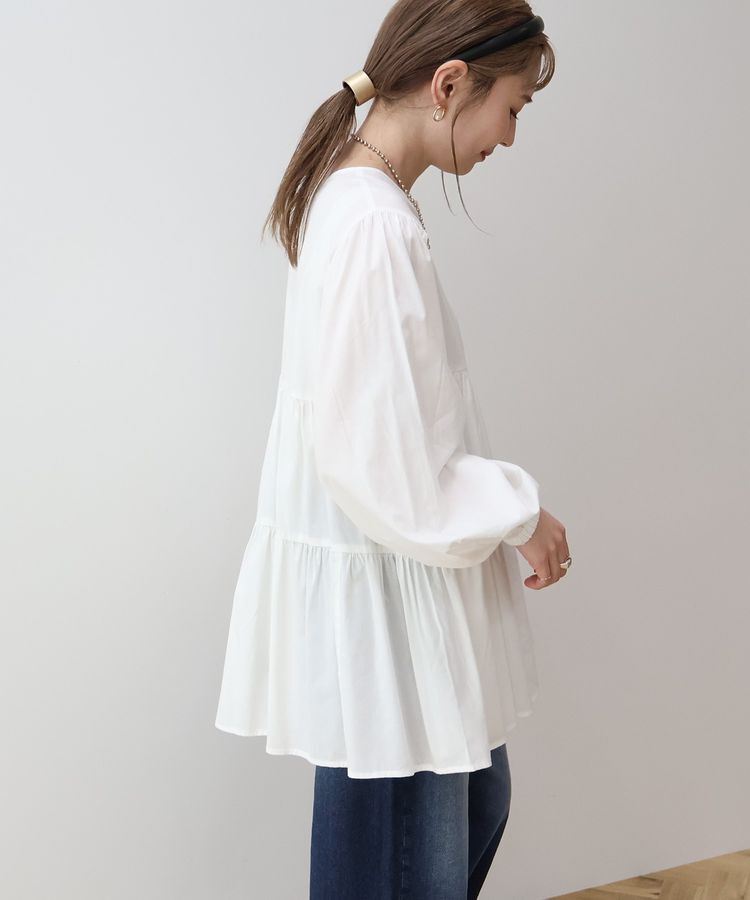 AMERICAN HOLIC「ティアードギャザーブラウス」|シャツ・ブラウス|