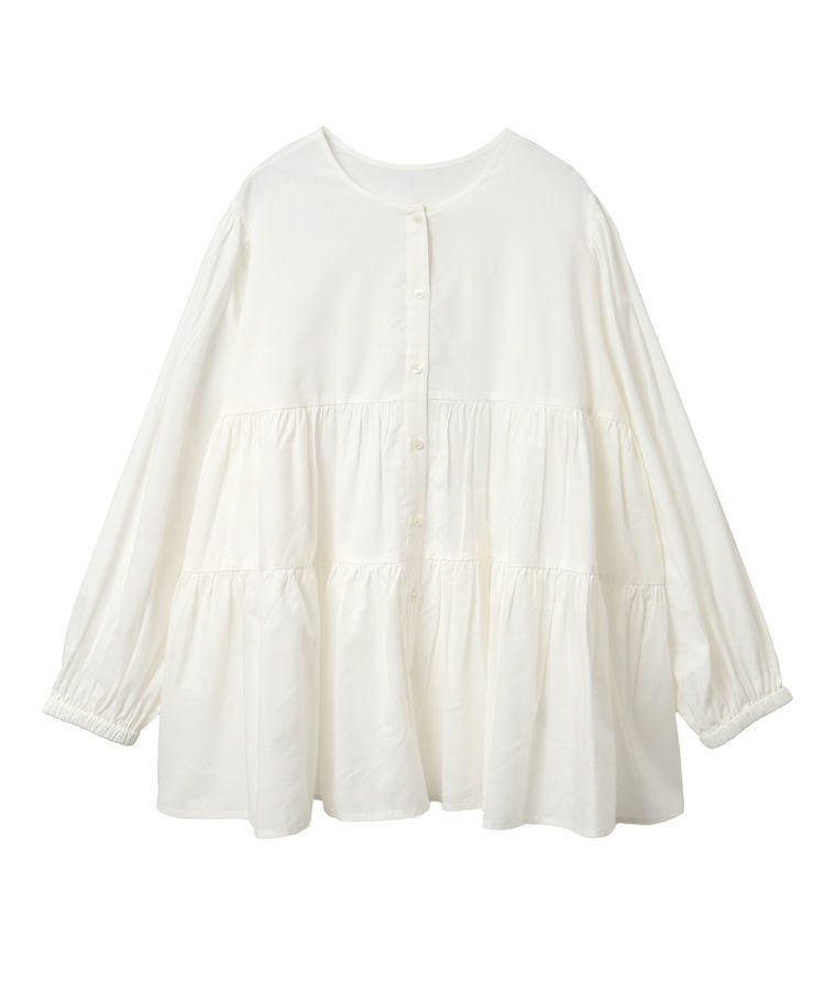 AMERICAN HOLIC「ティアードギャザーブラウス」|シャツ・ブラウス|