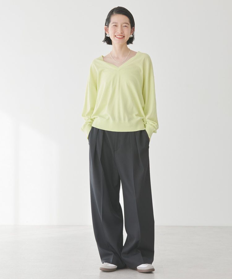 AMERICAN HOLIC「タックワイドパンツ」|その他|