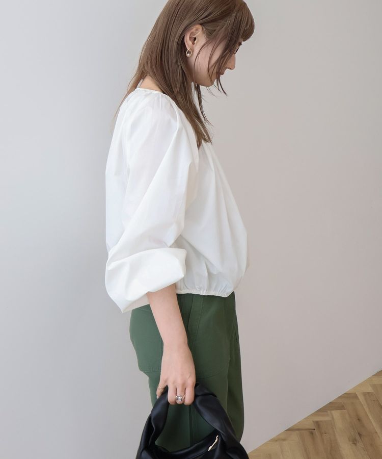 AMERICAN HOLIC「イージーケアオフショルダーギャザーブラウス」|シャツ・ブラウス|