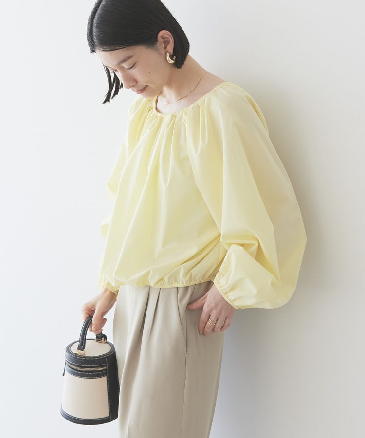 AMERICAN HOLIC「イージーケアオフショルダーギャザーブラウス」|シャツ・ブラウス|