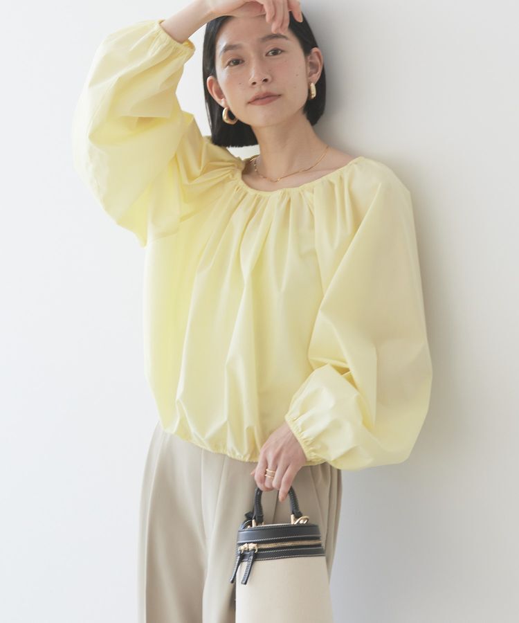 AMERICAN HOLIC「イージーケアオフショルダーギャザーブラウス」|シャツ・ブラウス|