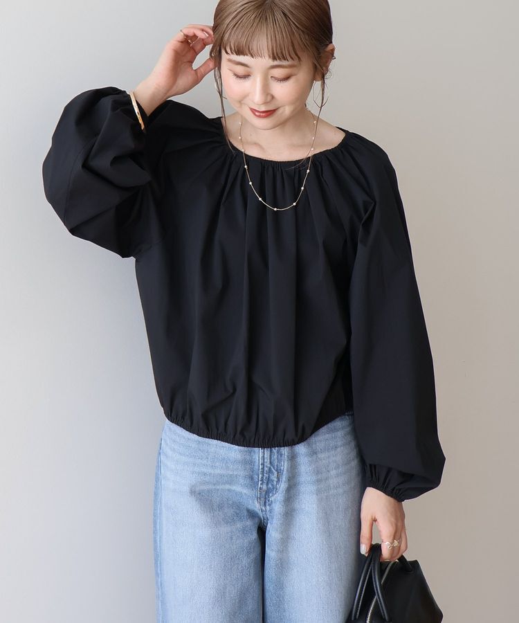 AMERICAN HOLIC「イージーケアオフショルダーギャザーブラウス」|シャツ・ブラウス|