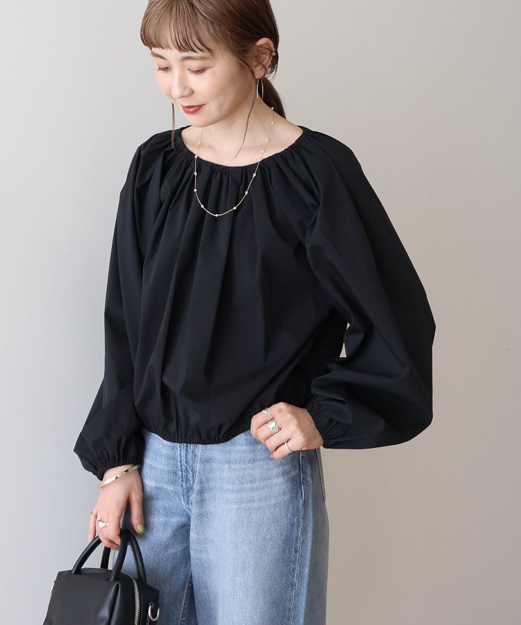 AMERICAN HOLIC「イージーケアオフショルダーギャザーブラウス」|シャツ・ブラウス|
