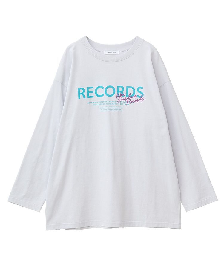AMERICAN HOLIC「RECORDSロングTシャツ/チュニック」|Tシャツ・カットソー|