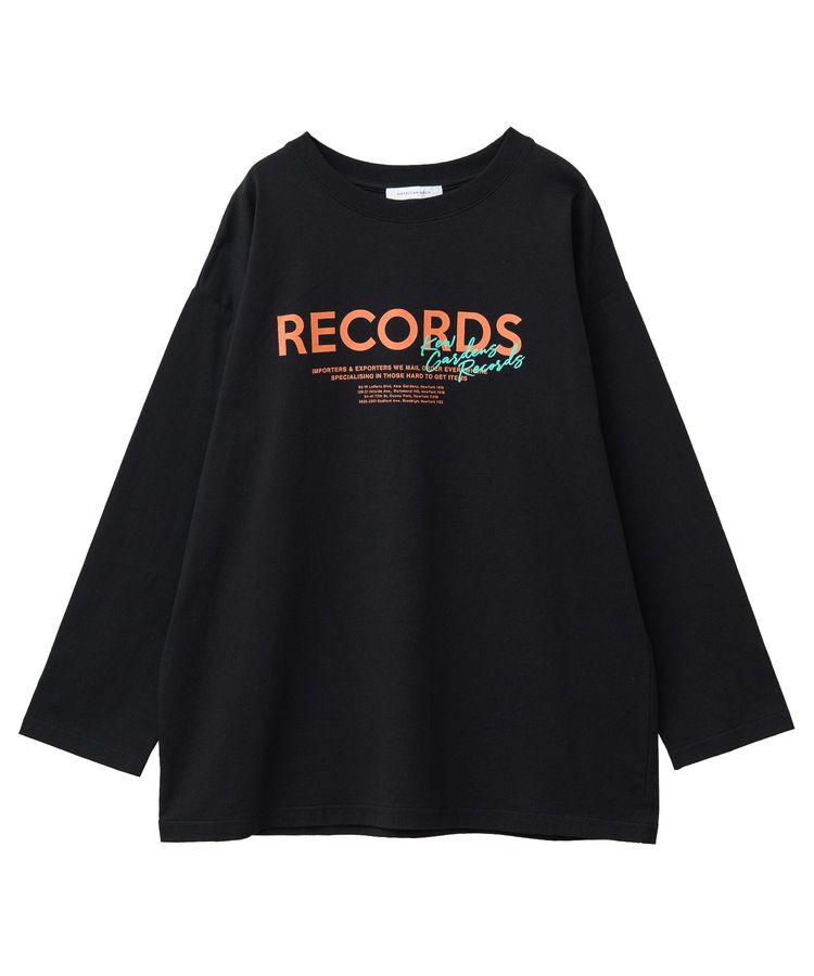 AMERICAN HOLIC「RECORDSロングTシャツ/チュニック」|Tシャツ・カットソー|