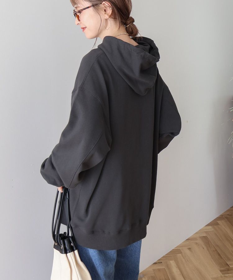 AMERICAN HOLIC「フロッキーロゴプリント裏毛パーカー」|スウェット・ジャージ|