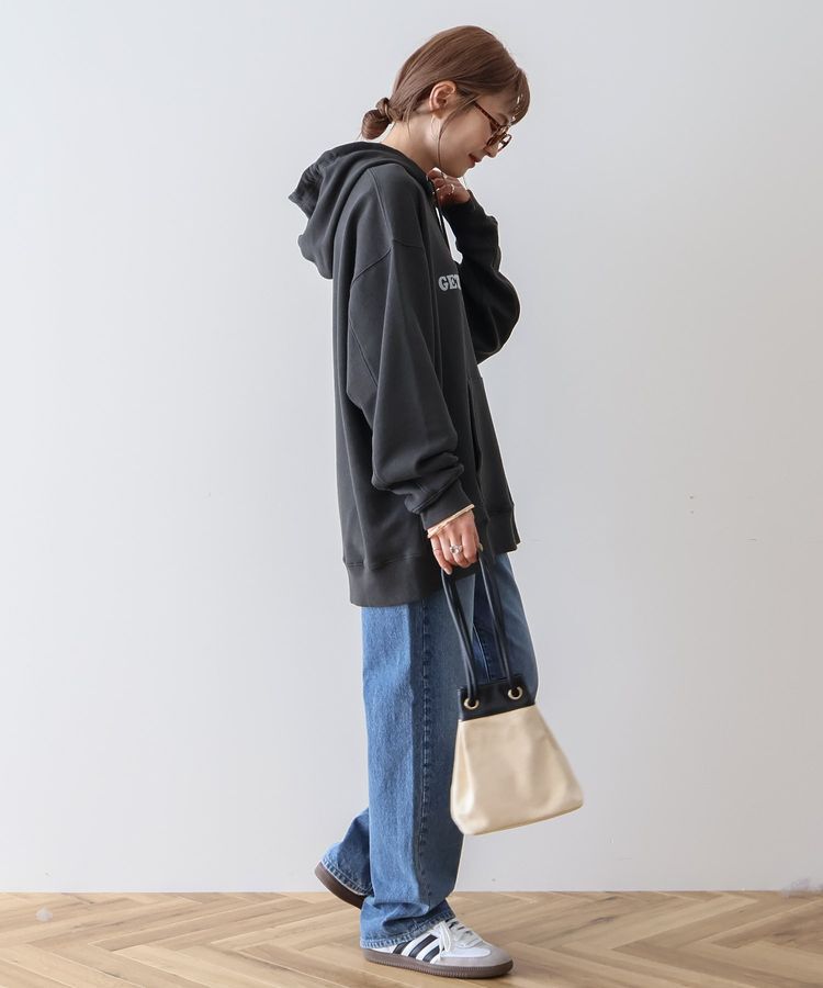 AMERICAN HOLIC「フロッキーロゴプリント裏毛パーカー」|スウェット・ジャージ|