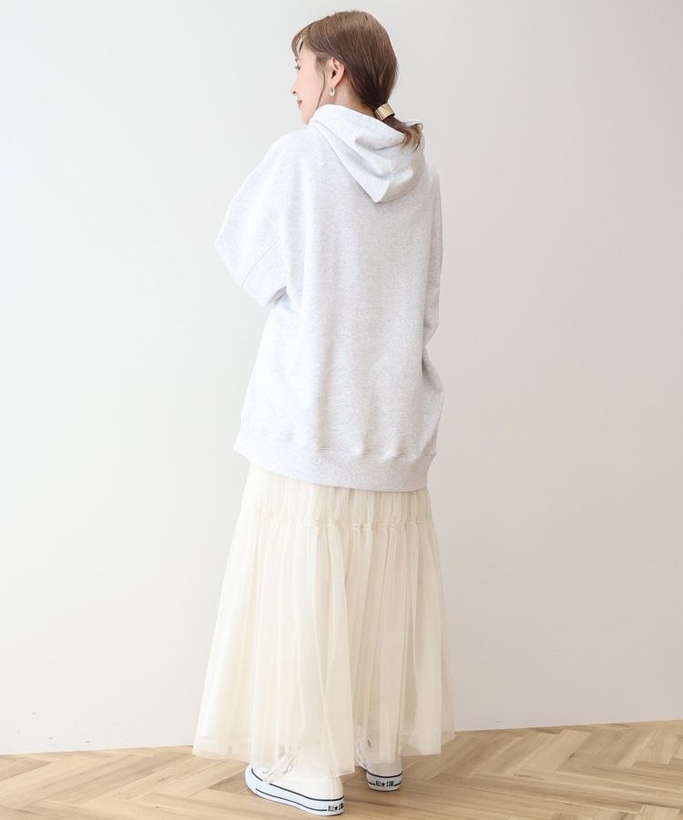 AMERICAN HOLIC「フロッキーロゴプリント裏毛パーカー」|スウェット・ジャージ|