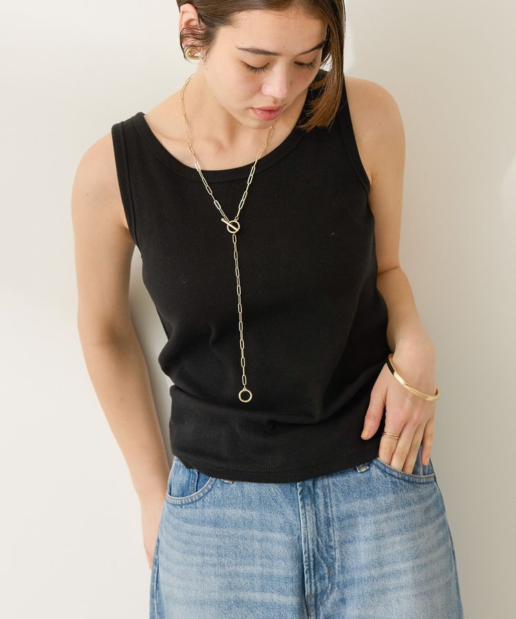 AMERICAN HOLIC「抗菌防臭テレコタンクトップ」|インナー|