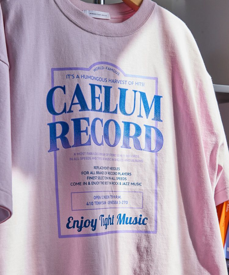 AMERICAN HOLIC「レコードグラフィックTシャツ」|Tシャツ・カットソー|