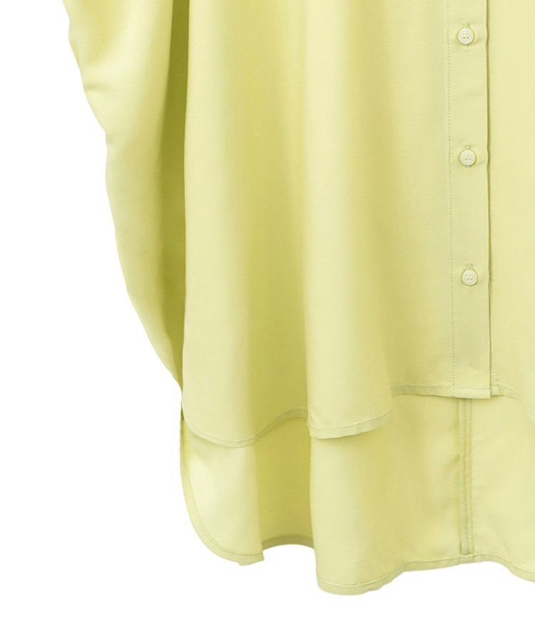 AMERICAN HOLIC「接触冷感タックフレンチスリーブシャツ」|シャツ・ブラウス|