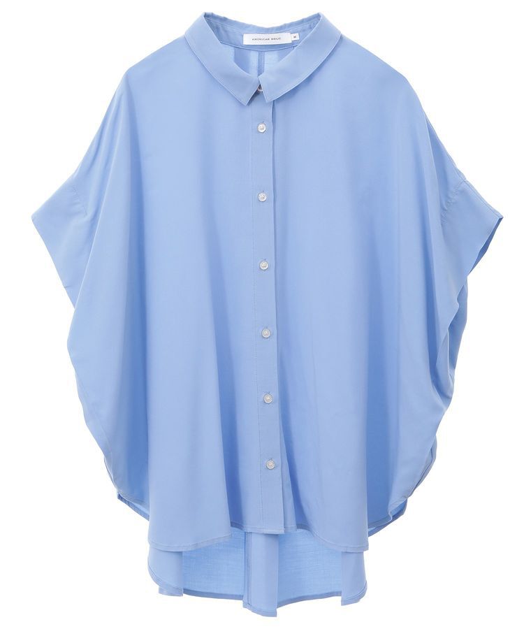 AMERICAN HOLIC「接触冷感タックフレンチスリーブシャツ」|シャツ・ブラウス|