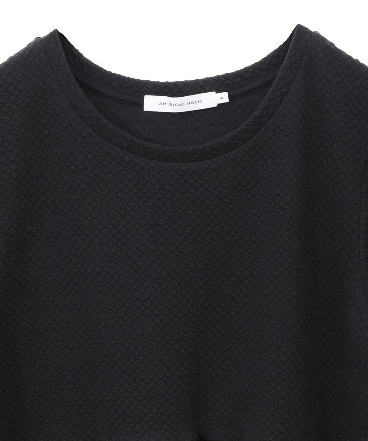 AMERICAN HOLIC「フクレジャガードペプラムプルオーバー」|Tシャツ・カットソー|