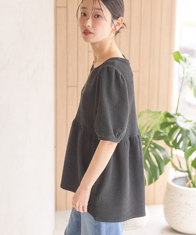 AMERICAN HOLIC「フクレジャガードペプラムプルオーバー」|Tシャツ・カットソー|