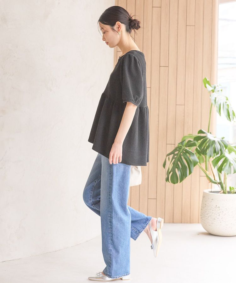 AMERICAN HOLIC「フクレジャガードペプラムプルオーバー」|Tシャツ・カットソー|