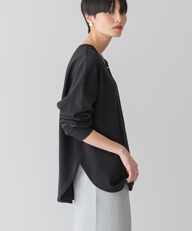 AMERICAN HOLIC「ヘンリーネックラウンドミニ裏毛プルオーバー」|スウェット・ジャージ|