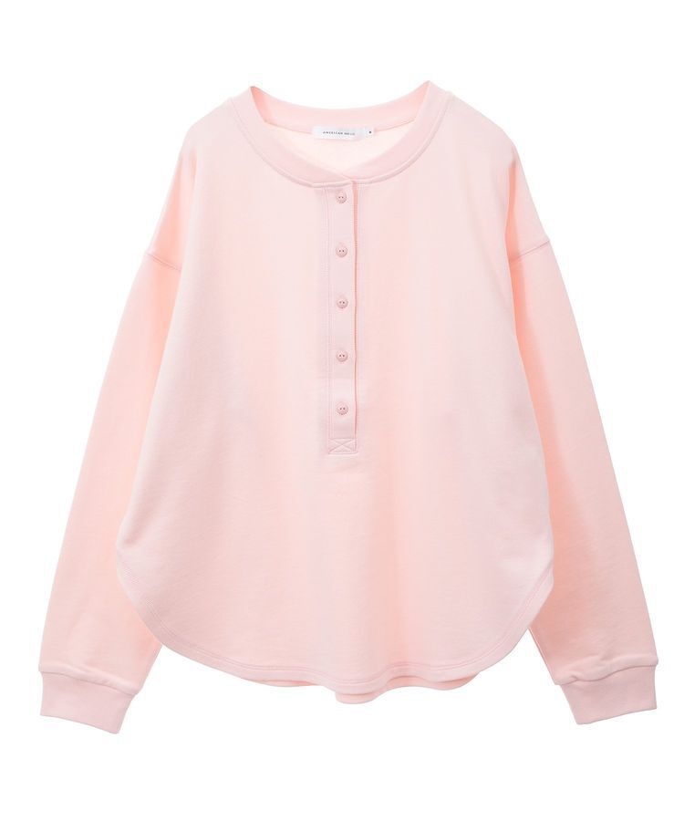 AMERICAN HOLIC「ヘンリーネックラウンドミニ裏毛プルオーバー」|スウェット・ジャージ|