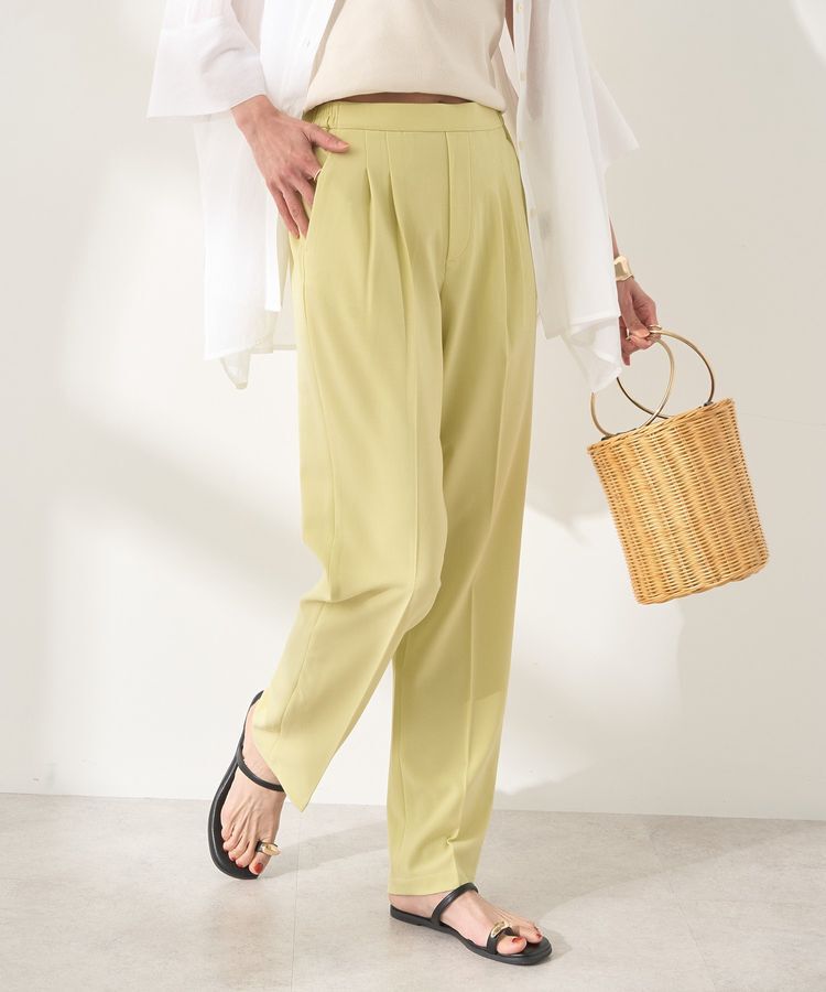 AMERICAN HOLIC「接触冷感/イージーケアテーパードパンツ」|その他|Pistachio