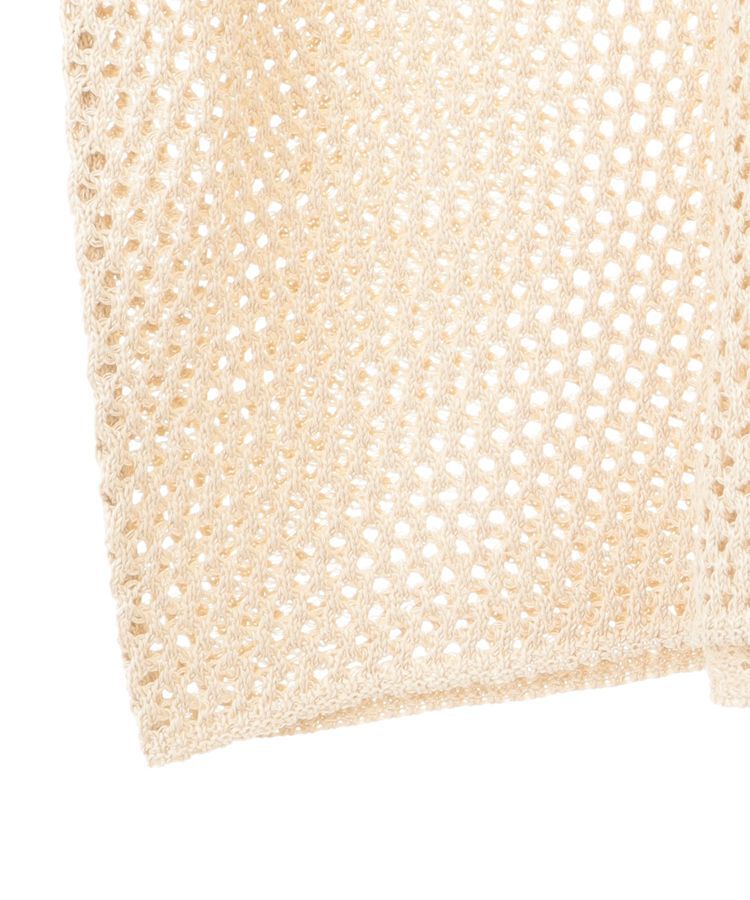 AMERICAN HOLIC「透かし編み襟付きニットカーディガン」|カーディガン|