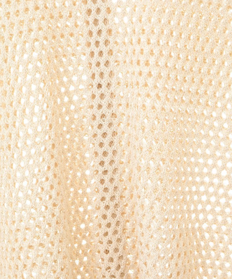 AMERICAN HOLIC「透かし編み襟付きニットカーディガン」|カーディガン|