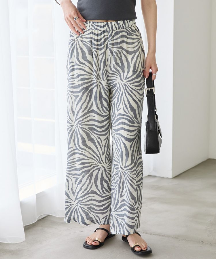 AMERICAN HOLIC「ボーホー柄プリントワイドパンツ」|その他|