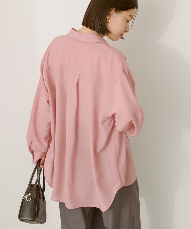 AMERICAN HOLIC「シアーボイルオーバーシルエットシャツ」|シャツ・ブラウス|