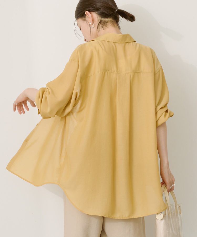 AMERICAN HOLIC「シアーボイルオーバーシルエットシャツ」|シャツ・ブラウス|